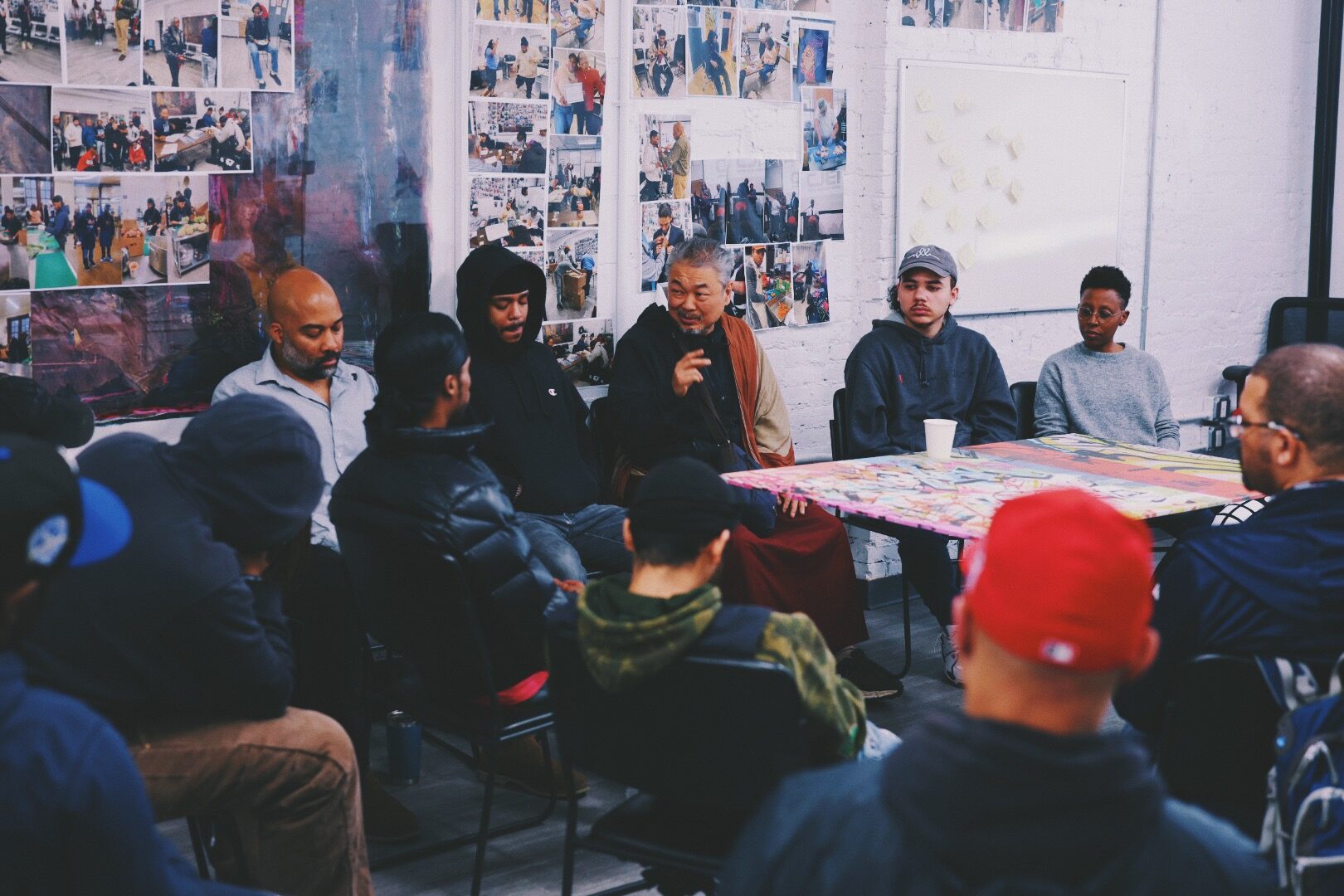 Drupon teaching meditation at Exodus